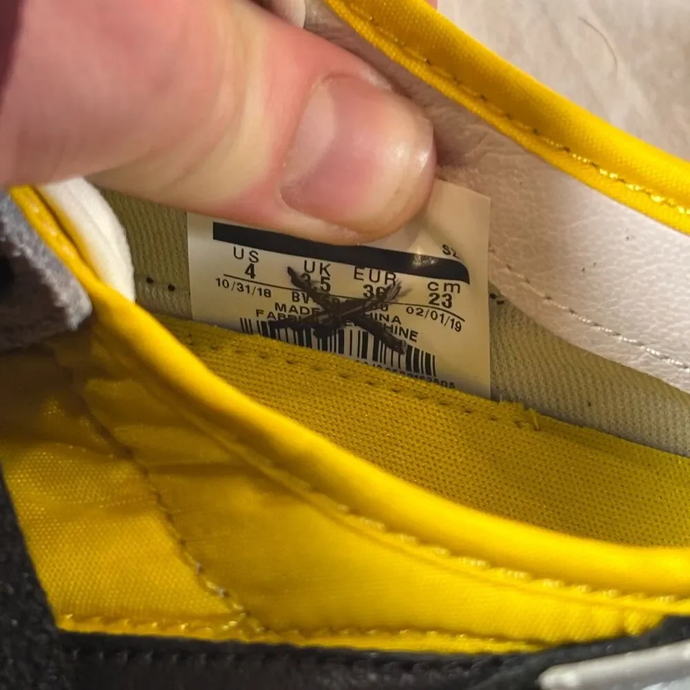 Nike x Undercover Daybreak “Citron” Yellow Sneakers Men’s Size 4 BV4594-700